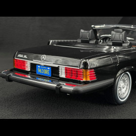 Mercedes-Benz 450 SL R107 1985 US Version Black American Gigolo 1/12 KK Scale KKDC120262