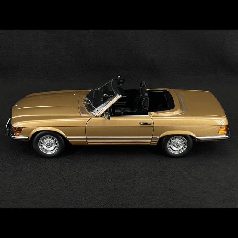 Mercedes-Benz 450 SL R107 1985 Metallic Gold 1/12 KK Scale KKDC120182