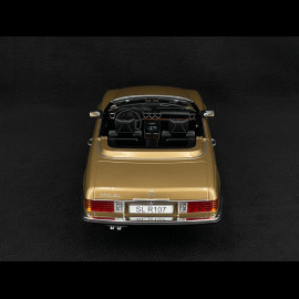 Mercedes-Benz 450 SL R107 1985 Metallic Gold 1/12 KK Scale KKDC120182