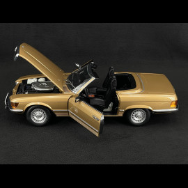 Mercedes-Benz 450 SL R107 1985 Metallic Gold 1/12 KK Scale KKDC120182