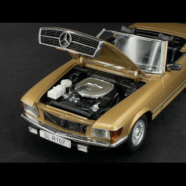 Mercedes-Benz 450 SL R107 1985 Metallic Gold 1/12 KK Scale KKDC120182