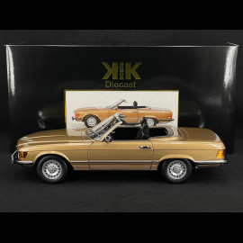 Mercedes-Benz 450 SL R107 1985 Metallic Gold 1/12 KK Scale KKDC120182