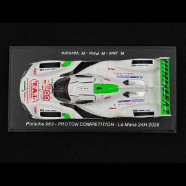 Porsche 963 n° 99 13th 24h Le Mans 2025 1/43 Spark S9269