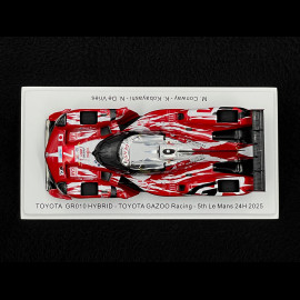 Toyota GR010 n° 7 5th 24h Le Mans 2025 1/43 Spark S9259