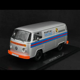 Volkswagen Combi T2B Porsche Martini Racing 1972 Grey / Orange 1/18 KK Scale KKDC181416