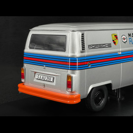 Volkswagen Combi T2B Porsche Martini Racing 1972 Grey / Orange 1/18 KK Scale KKDC181416