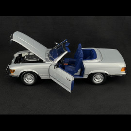 Mercedes-Benz 450 SL R107 1985 Silver Grey 1/12 KK Scale KKDC120181