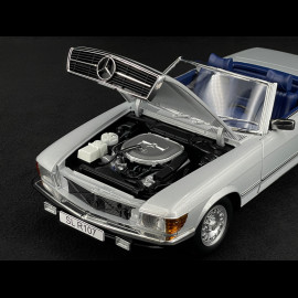 Mercedes-Benz 450 SL R107 1985 Silver Grey 1/12 KK Scale KKDC120181