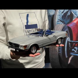 Mercedes-Benz 450 SL R107 1985 Silver Grey 1/12 KK Scale KKDC120181