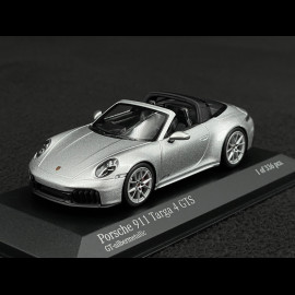 Porsche 911 Targa 4 GTS Type 992.2 2024 GT Silver Metallic 1/43 Minichamps 410064141