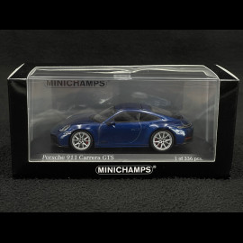 Porsche 911 Carrera GTS Type 992.2 2024 Gentian Blue Metallic 1/43 Minichamps 410064121