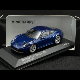 Porsche 911 Carrera GTS Typ 992.2 2024 Enzianblau Metallic 1/43 Minichamps 410064121