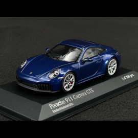 Porsche 911 Carrera GTS Type 992.2 2024 Gentian Blue Metallic 1/43 Minichamps 410064121
