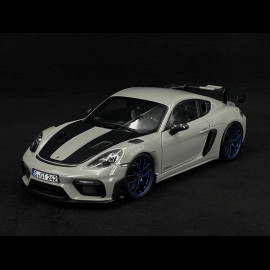 Porsche 718 Cayman GT4 RS 2023 Kreidegrau Weissach Package 1/18 Norev 187253