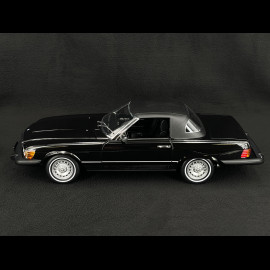 Mercedes-Benz 450 SL R107 1985 US Version Schwarz American Gigolo 1/12 KK Scale KKDC120262