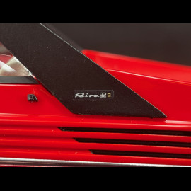 Motorboot Riva Motoscafo 32 Ferrari 1990 24cm Rot 1/43 Kess KE43065000