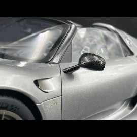 Porsche 918 Spyder Weissach Package 2013 GT Silver 1/12 Autoart 12123