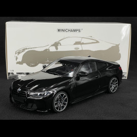 BMW M4 2024 Metallic Black 1/18 Minichamps 110020141