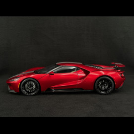 Ford GT 2017 Liquid Red / Silver Stripes 1/12 Autoart 12106
