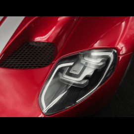 Ford GT 2017 Liquid Red / Silberstreifen 1/12 Autoart 12106