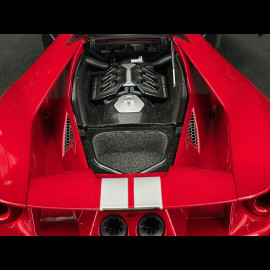 Ford GT 2017 Liquid Red / Silberstreifen 1/12 Autoart 12106