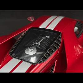 Ford GT 2017 Liquid Red / Silberstreifen 1/12 Autoart 12106
