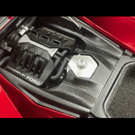 Ford GT 2017 Liquid Red / Silver Stripes 1/12 Autoart 12106