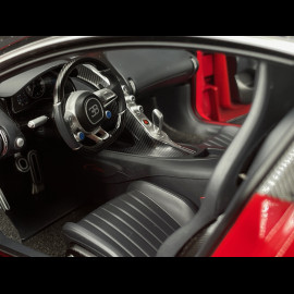 Bugatti Chiron 2017 Italian Red / Nocturne Black 1/12 Autoart 12113