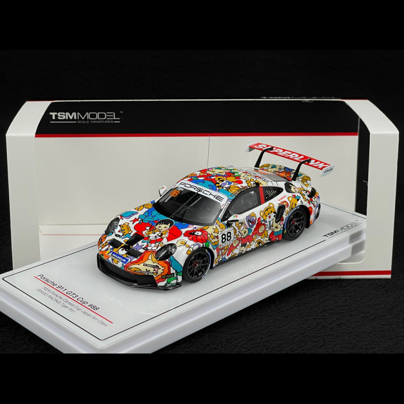 Porsche 911 GT3 Cup Typ 992 n° 88 Carrera Cup Japon 2024 1/43 TrueScale Models TSM430841