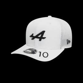 Alpine Cap Günstige F1 Team Pierre Gasly n° 10 New Era Weiß 701231115-001 - unisex