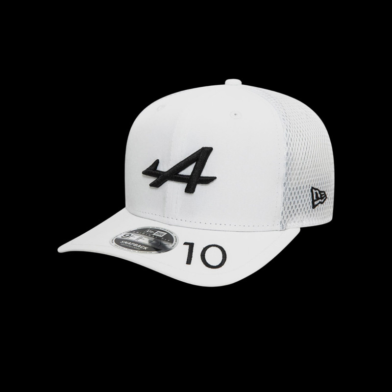 Alpine Cap Günstige F1 Team Pierre Gasly n° 10 New Era Weiß 701231115-001 - unisex