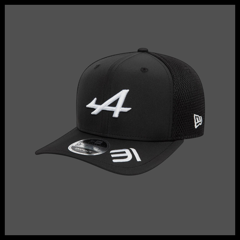 Alpine Hat Low Cost F1 Team Ocon n° 31 New Era Black 701231119-001 - unisex