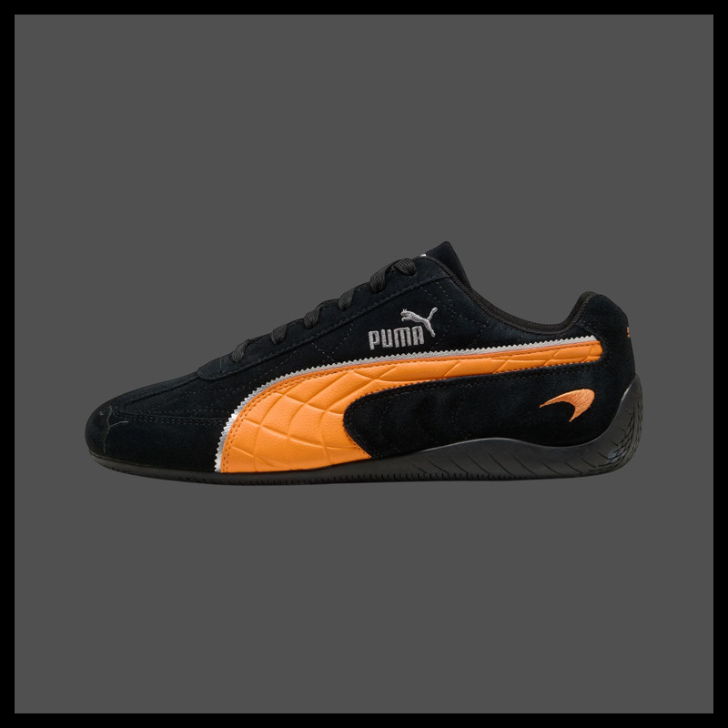 McLaren Schuhe F1 Team Speedcat Puma Sport Sneaker Schwarz / Orange 309452-01 - unisex