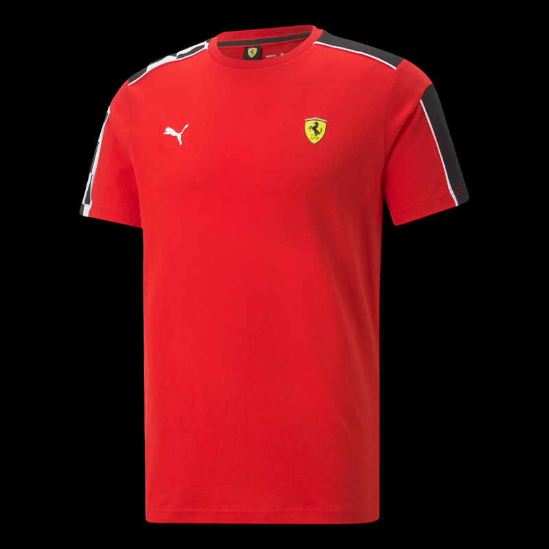Ferrari T-shirt Low Cost F1 Team Leclerc / Hamilton Puma Red 701231826-001 - unisex