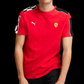 Ferrari T-Shirt Günstige F1 Team Leclerc / Hamilton Puma Rot 701231826-001 - unisex