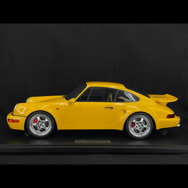 Porsche 911 Turbo S Typ 964 1994 Speedgelb 1/8 GT Spirit GTS801701