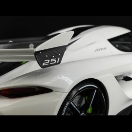 Koenigsegg Jesko 2019 Pearl White 1/8 GT Spirit GTS801301