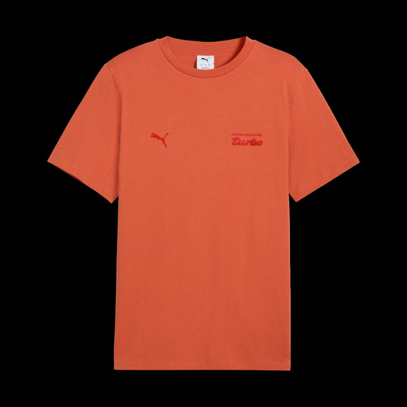 Porsche Turbo T-Shirt Puma Koralle 634495-20 - unisex