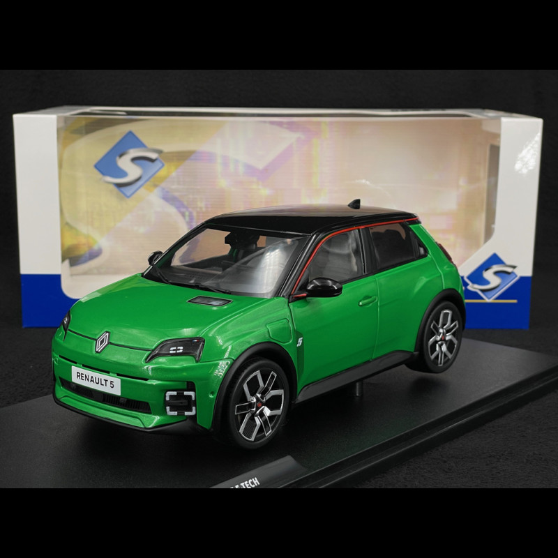 Renault 5 E-Tech 2024 Pop Green 1/18 Solido S1812603