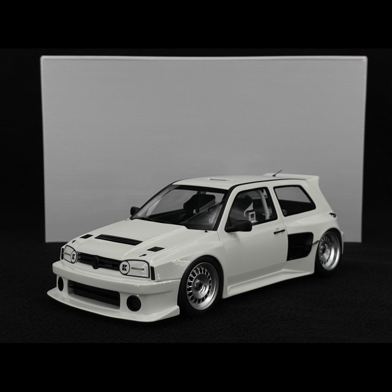 Volkswagen Golf III Khyzyl Saleem 2024 White 1/18 Ottomobile OT1110