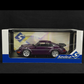 Porsche 911 Turbo Type 964 1990 Violet Blue Metallic 1/18 Solido S1803412