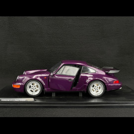 Porsche 911 Turbo Type 964 1990 Violet Blue Metallic 1/18 Solido S1803412