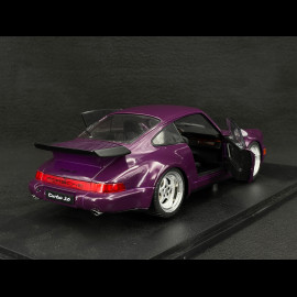 Porsche 911 Turbo Type 964 1990 Violet Blue Metallic 1/18 Solido S1803412