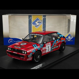 Lancia Delta HF Integrale n° 1 Martini Sieger Rallye Sanremo 1989 1/18 Solido S1807808
