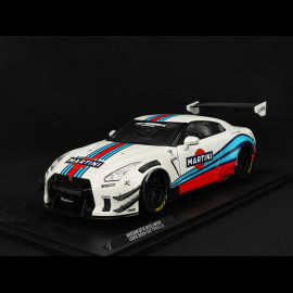 Nissan GT-R R35 Liberty Walk Body Kit 2.0 Martini 2024 White 1/18 Solido S1805819