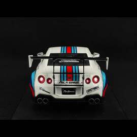 Nissan GT-R R35 Liberty Walk Body Kit 2.0 Martini 2024 White 1/18 Solido S1805819