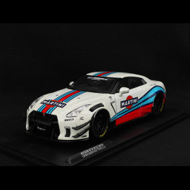 Nissan GT-R R35 Liberty Walk Body Kit 2.0 Martini 2024 White 1/18 Solido S1805819