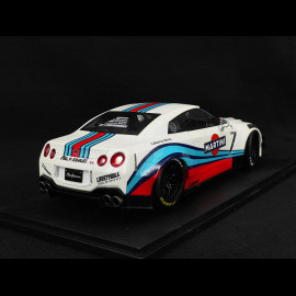 Nissan GT-R R35 Liberty Walk Body Kit 2.0 Martini 2024 Weiß 1/18 Solido S1805819