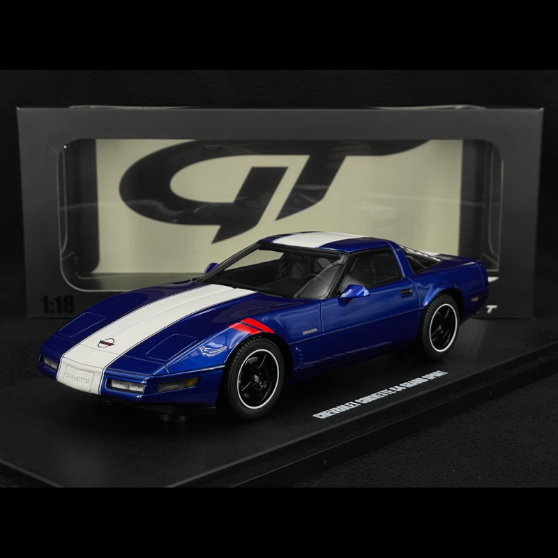 Chevrolet Corvette C4 Gran Sport 1996 Admiral Blau 1/18 GT Spirit GT538