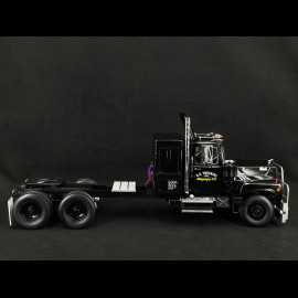Set of Truck Mack RL 700L 1974 Black Convoy + Rubber Duck Figurine 1/18 Road Kings
